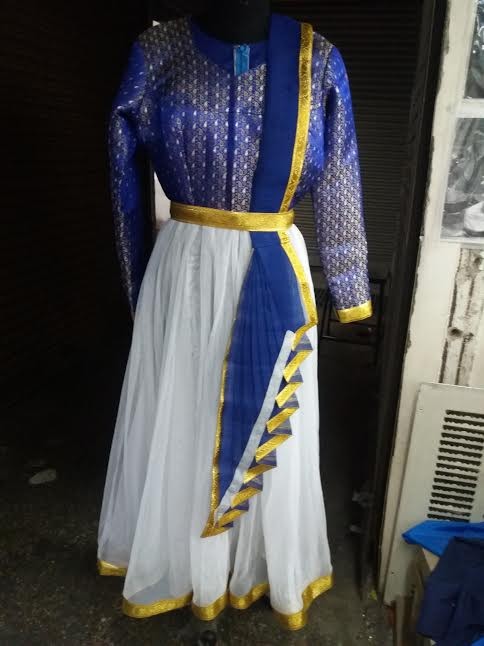 Kuchipudi dance costume, Bharatanatyam dance dress stitching, Bharatanatyam  dance costume