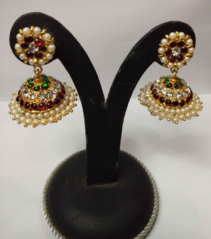 Bharatanatyam jhumki on sale